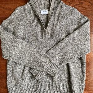Old Navy quarter zip sweater